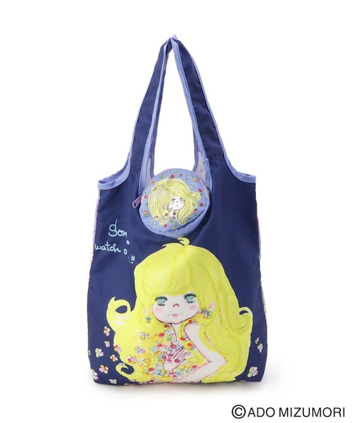 リンネル2月号掲載】水森亜土 エコバッグ｜ワンズテラスの通販｜&mall