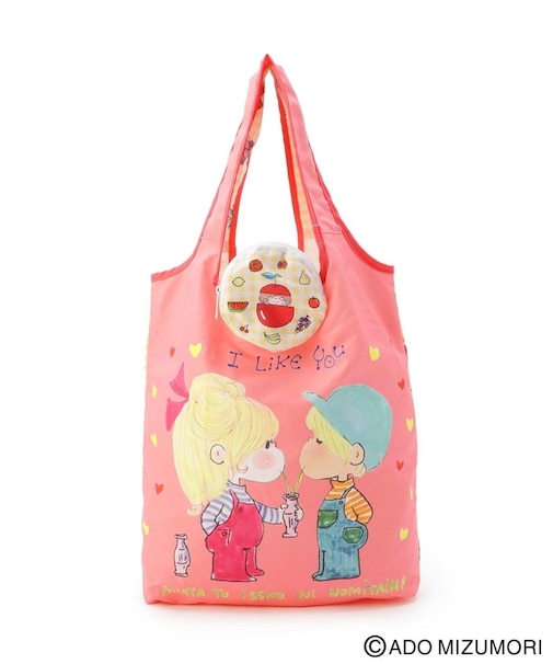 【リンネル2月号掲載/先行販売】水森亜土 エコバッグ