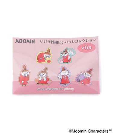 ◆MOOMIN シークレットサガラ刺繍ピンバッジ
