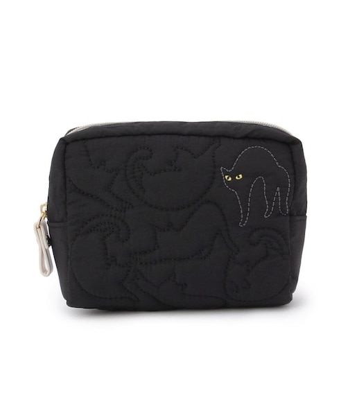 FR キルティングポーチ ネコ