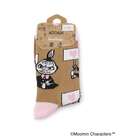 ◆MOOMIN クラシック ロークルーソックス