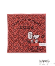 ◆SNOOPY 三重ガーゼハンカチ 干支