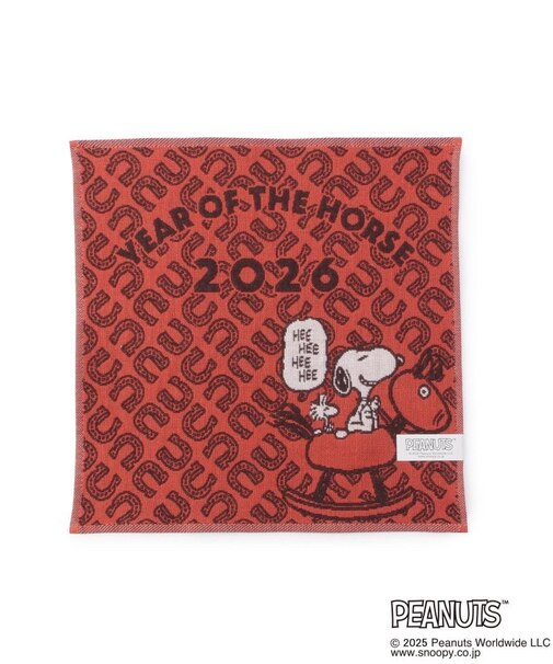 ◆SNOOPY 三重ガーゼハンカチ 干支