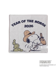 ◆SNOOPY 三重ガーゼハンカチ 干支