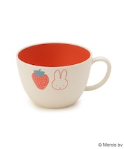 Dick Bruna miffy スープマグ strawberry&tulip 450ml