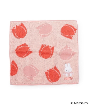 ◆【先行販売】Dick Bruna miffy ミニタオル strawberry&tulip