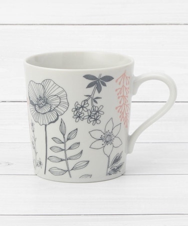 ◆フラワーパターン マグ 340ml