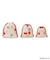 【先行販売】Dick Bruna miffy 巾着 3P strawberry&tulip
