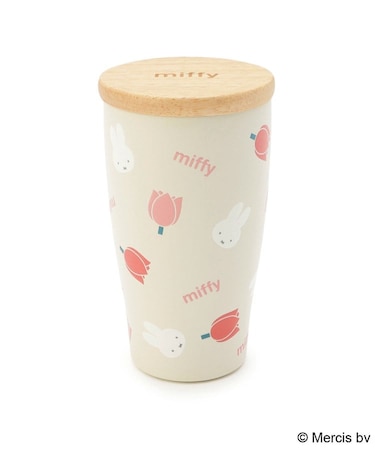 【先行販売】Dick Bruna miffy 木蓋付タンブラー strawberry&tulip 350ml