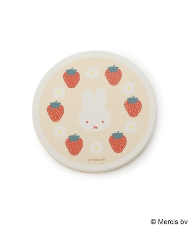 ◆【先行販売】Dick Bruna miffy 吸水コースター strawberry&tulip
