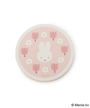 ◆Dick Bruna miffy 吸水コースター strawberry&tulip