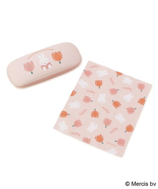 【先行販売】Dick Bruna miffy メガネケース strawberry&tulip