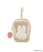 【先行販売】Dick Bruna miffy ミニポーチ strawberry&tulip