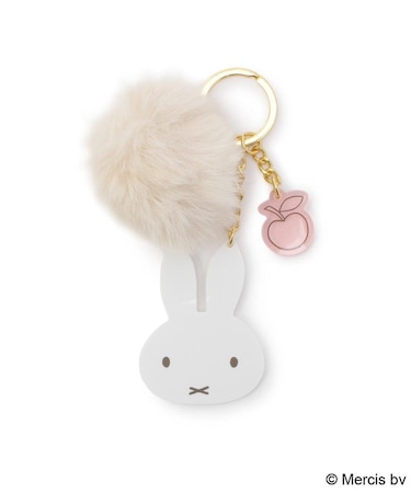 【先行販売】Dick Bruna miffy ファー付きアクリルキーホルダー
