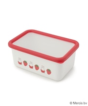 【先行販売】Dick Bruna miffy 深型角容器 M いちご