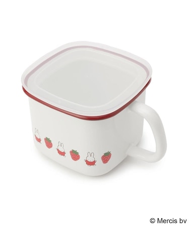 【先行販売】Dick Bruna miffy 角型みそポット いちご
