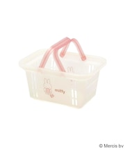 ◆【先行販売】Dick Bruna miffy クリアキャラバスケット ミニ