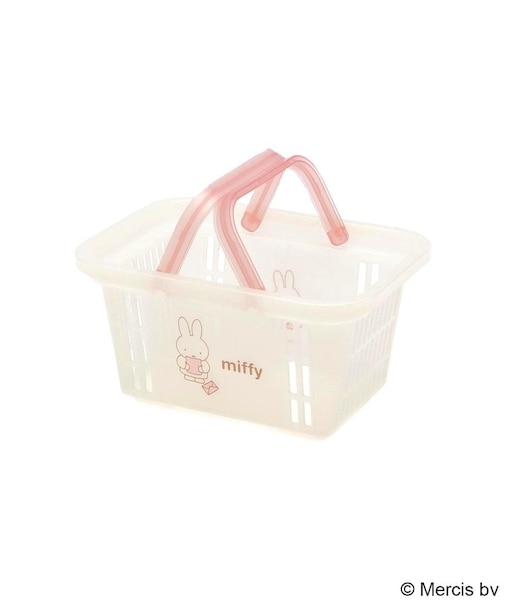 ◆【先行販売】Dick Bruna miffy クリアキャラバスケット ミニ