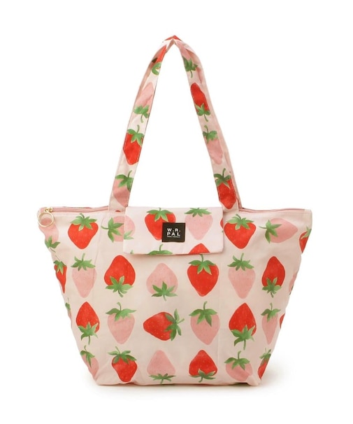 FH ファスナー付トート イチゴパーティ