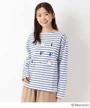 【ワンズテラス限定】Dick Bruna miffy バスクボーダー長袖プルオーバー