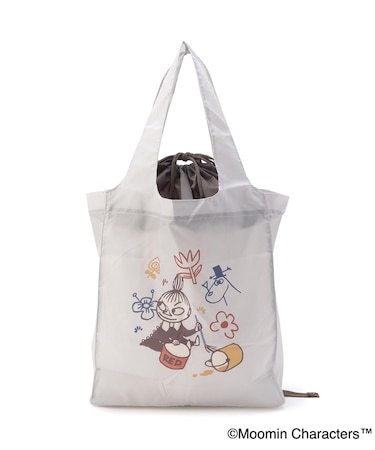 MOOMIN 底板付きエコバッグ ワイド