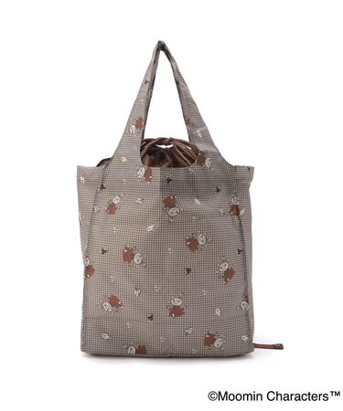 MOOMIN 底板付きエコバッグ ワイド
