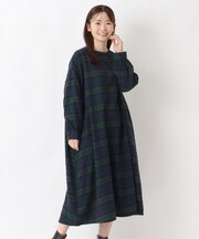 ネルAラインワンピース