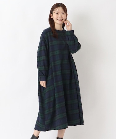 ネルAラインワンピース