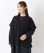 スムースVネックプルオーバーベスト