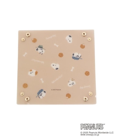 SNOOPY 折りたためるトレー スヌーピー&オラフ