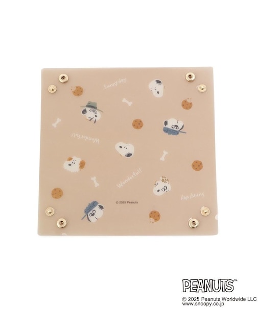 SNOOPY 折りたためるトレー スヌーピー&オラフ