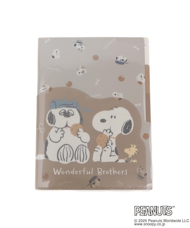 ◆SNOOPY ダイカットファイル スヌーピー&オラフ