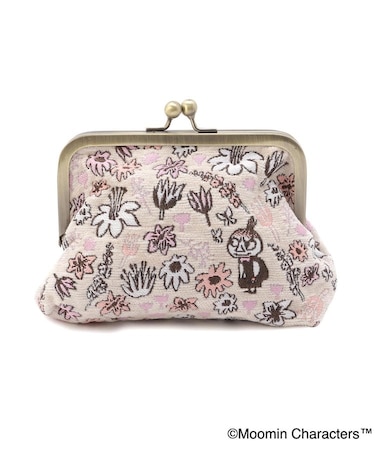 MOOMIN がまぐちポーチ 花と遊ぶ