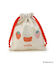 【先行販売】Dick Bruna miffy 刺繍巾着 strawberry&tulip