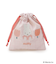 【先行販売】Dick Bruna miffy 刺繍巾着 strawberry&tulip