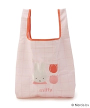 【先行販売】Dick Bruna miffy 刺繍エコバッグ strawberry&tulip