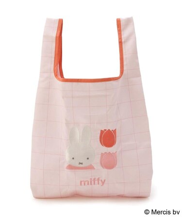 【先行販売】Dick Bruna miffy 刺繍エコバッグ strawberry&tulip