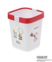 SNOOPY ストッパー付きダストボックス