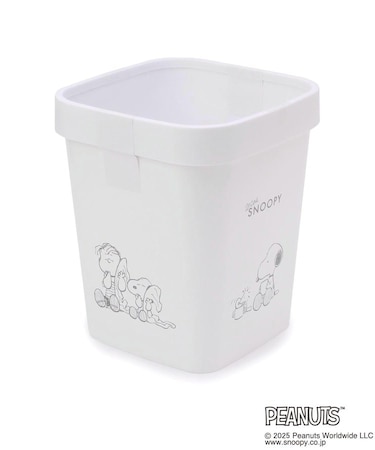 SNOOPY ストッパー付きダストボックス