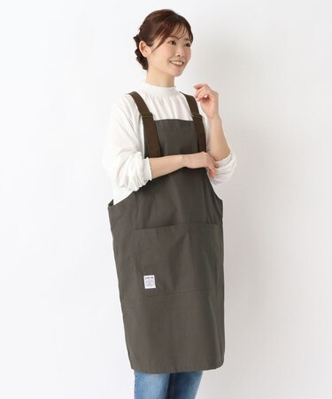 ファボリ カバーオール エプロン