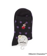 ◆MOOMIN ロークルー 小花 ミイ刺繍