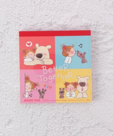 ◆COCOちゃん スクエアメモ