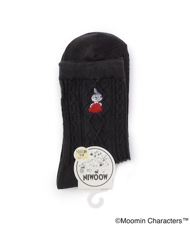 ◆MOOMIN ロークルー リンクル風 ミイ刺繍