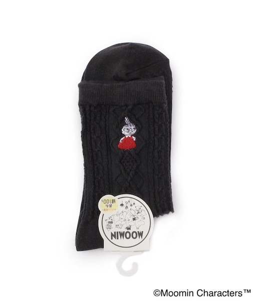 ◆MOOMIN ロークルー リンクル風 ミイ刺繍