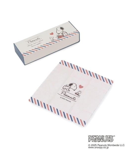 SNOOPY スタンドにもなるメガネケース