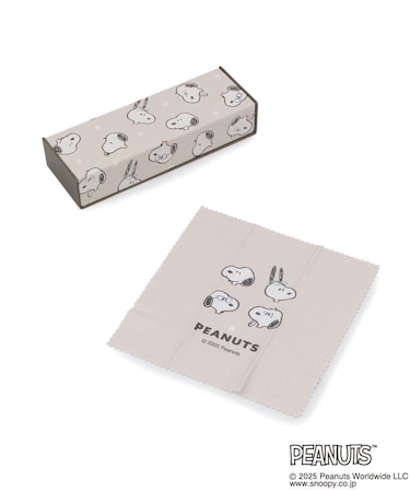SNOOPY スタンドにもなるメガネケース