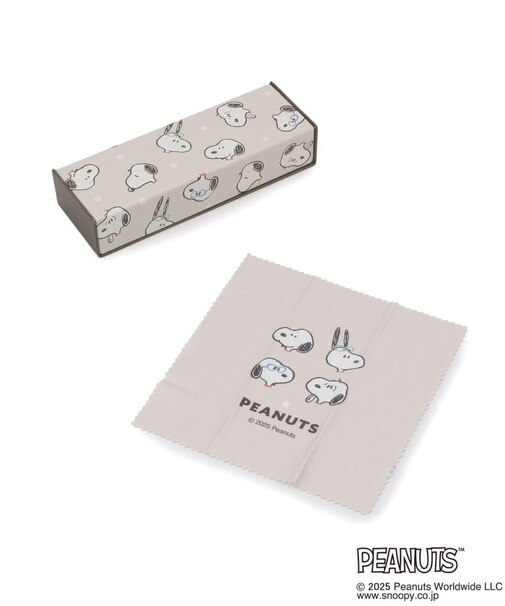 SNOOPY スタンドにもなるメガネケース