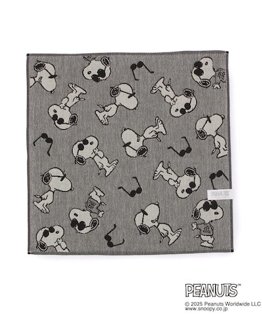 ◆SNOOPY 三重ガーゼハンカチ ジョー・クール