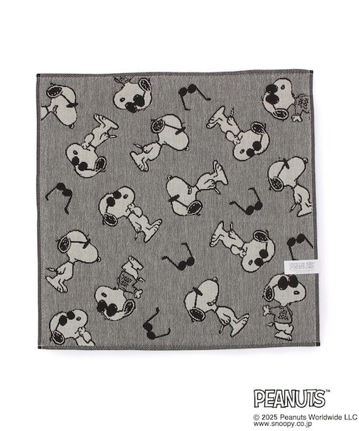 ◆SNOOPY 三重ガーゼハンカチ ジョー・クール