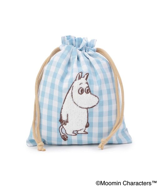 MOOMIN サガラ刺繍巾着